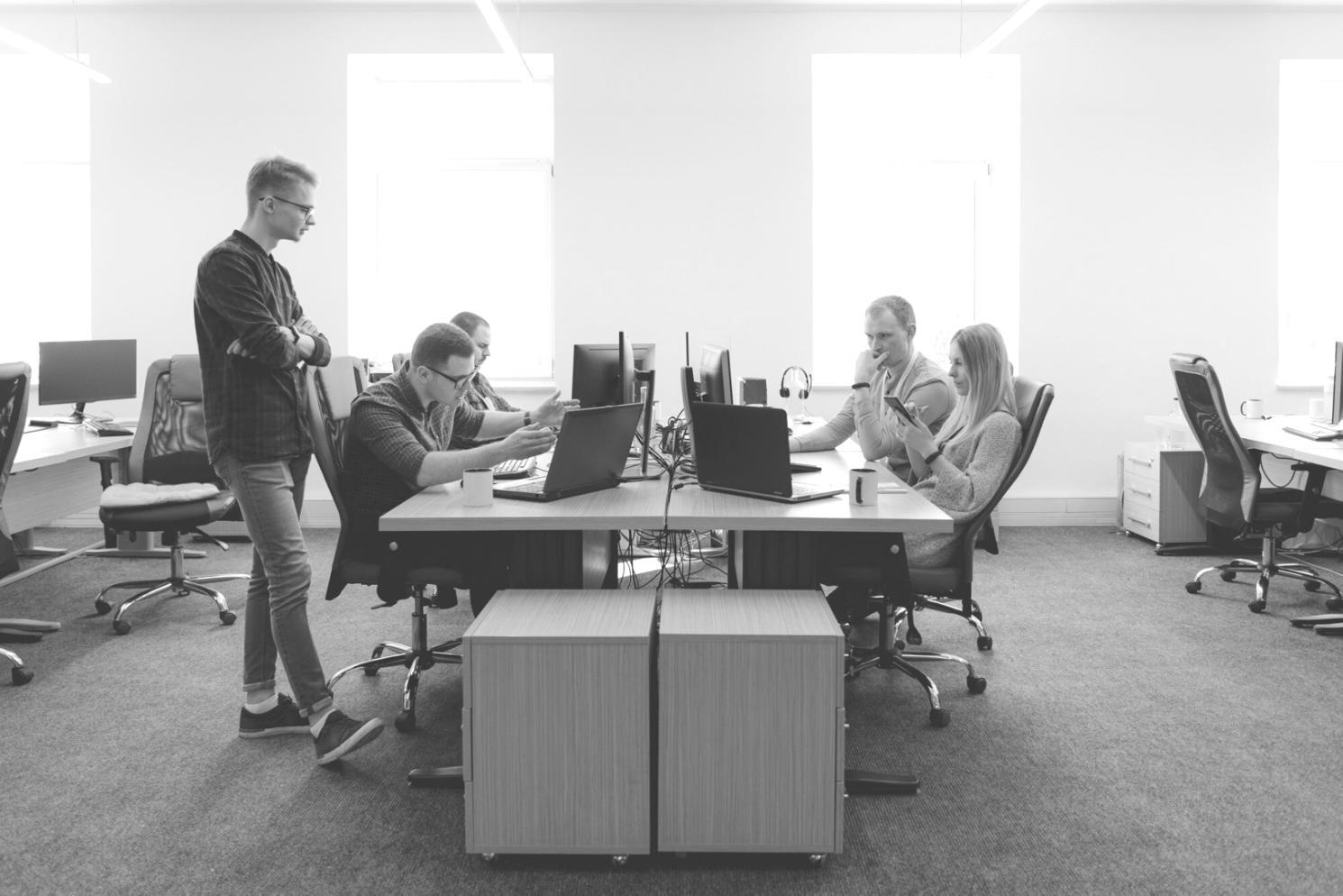 Financial planning workspace with charts and analysis tools